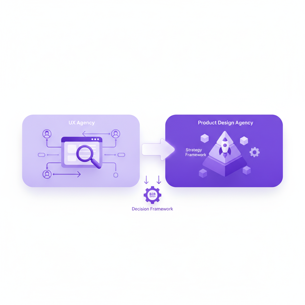 UX Agency vs Product Design Agency: Which Does Your B2B SaaS Need?